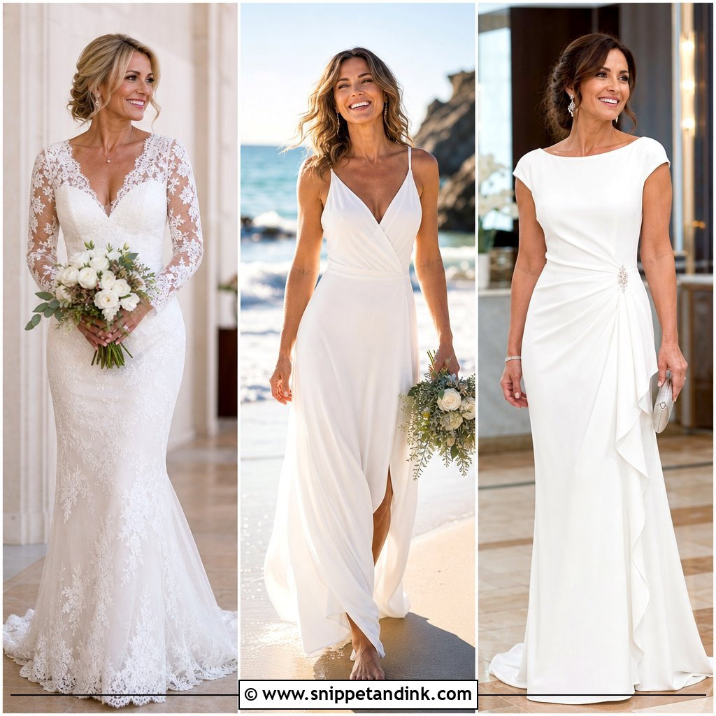 25 Second Marriage Wedding Dress Ideas for Confident Brides