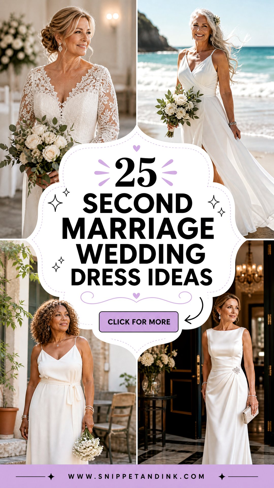 25 Second Marriage Wedding Dress Ideas for Confident Brides - 25 Second Marriage Wedding Dress Ideas for Confident Brides
