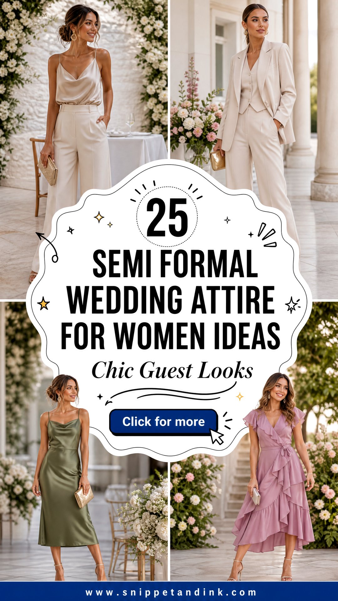 25 Semi Formal Wedding Attire for Women Ideas Chic Guest Looks - 25 Semi Formal Wedding Attire for Women Ideas: Chic Guest Looks