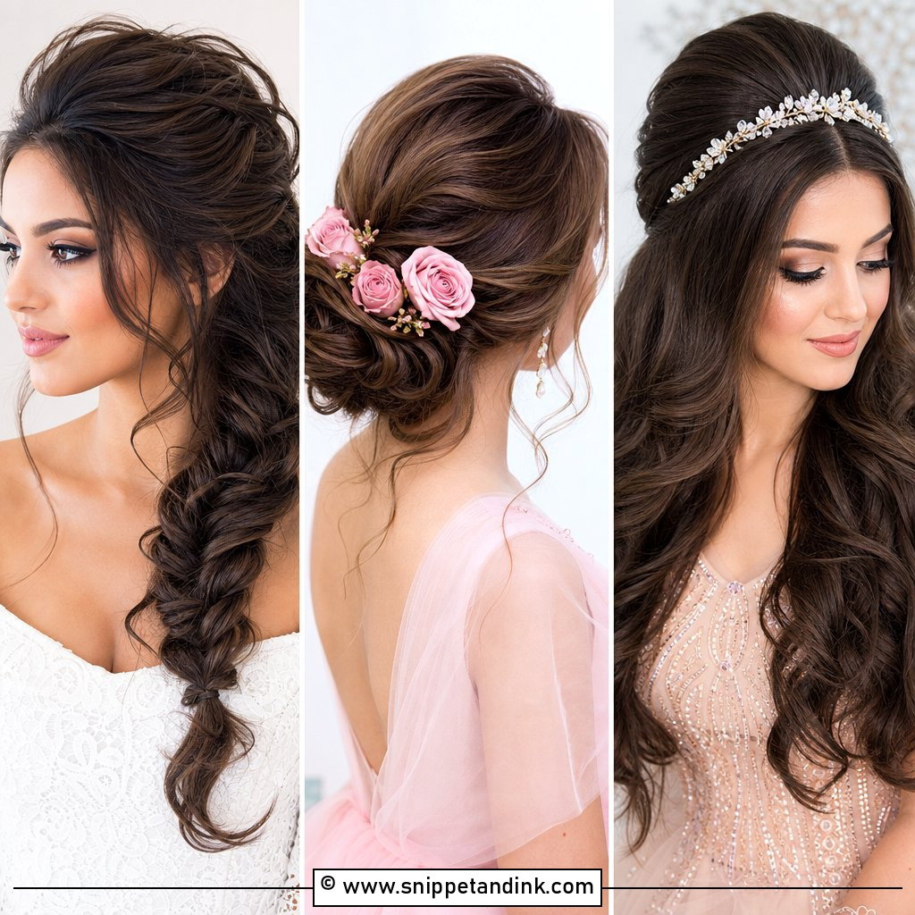 25 Shaadi Hairstyles For Stunning Brides This Wedding Season