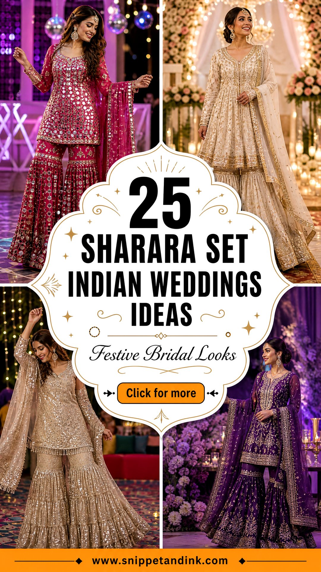 25 Sharara Set Indian Weddings Ideas Festive Bridal Looks - 25 Sharara Set Indian Weddings Ideas: Festive Bridal Looks