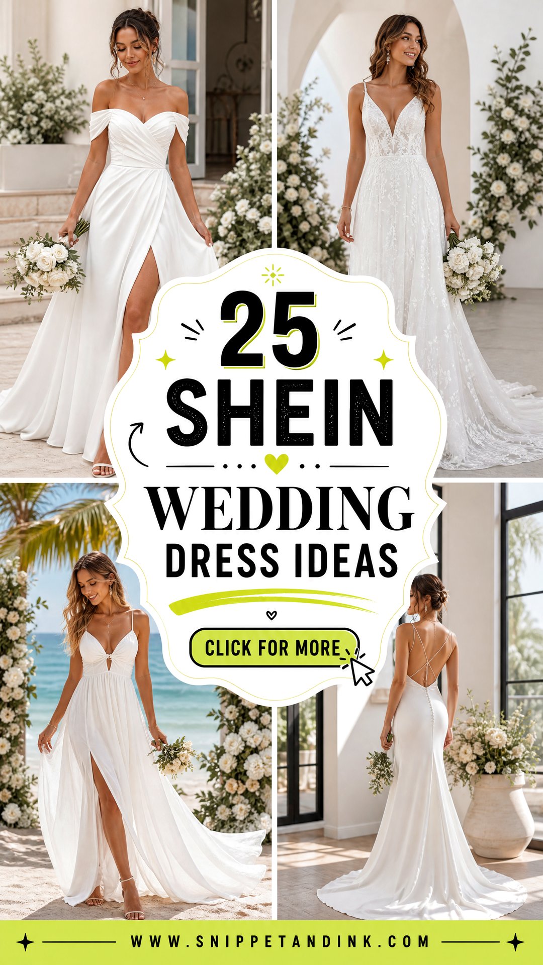 25 Shein Wedding Dress Ideas for Chic Brides on a Budget - 25 Shein Wedding Dress Ideas for Chic Brides on a Budget