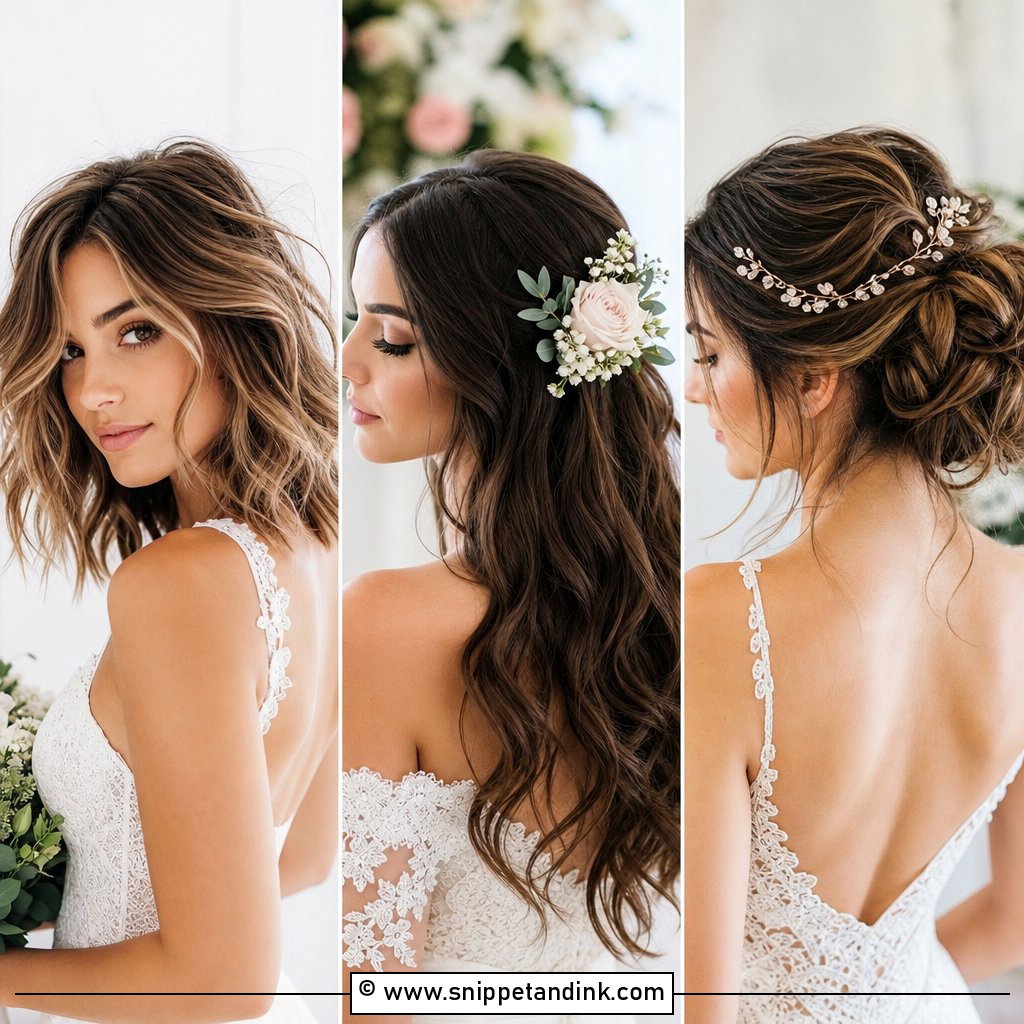 25 Short Bridal Hair Shoulder Length Ideas For Chic Brides