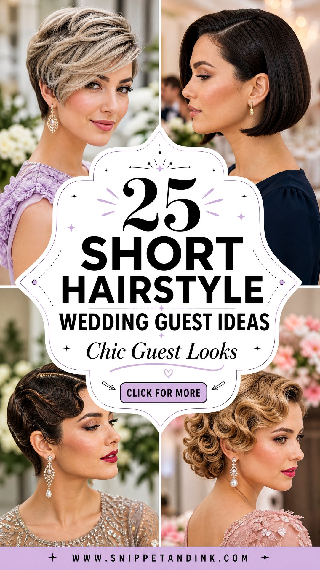 25 Short Hairstyle Wedding Guest Ideas for Chic Looks - 25 Short Hairstyle Wedding Guest Ideas for Chic Looks