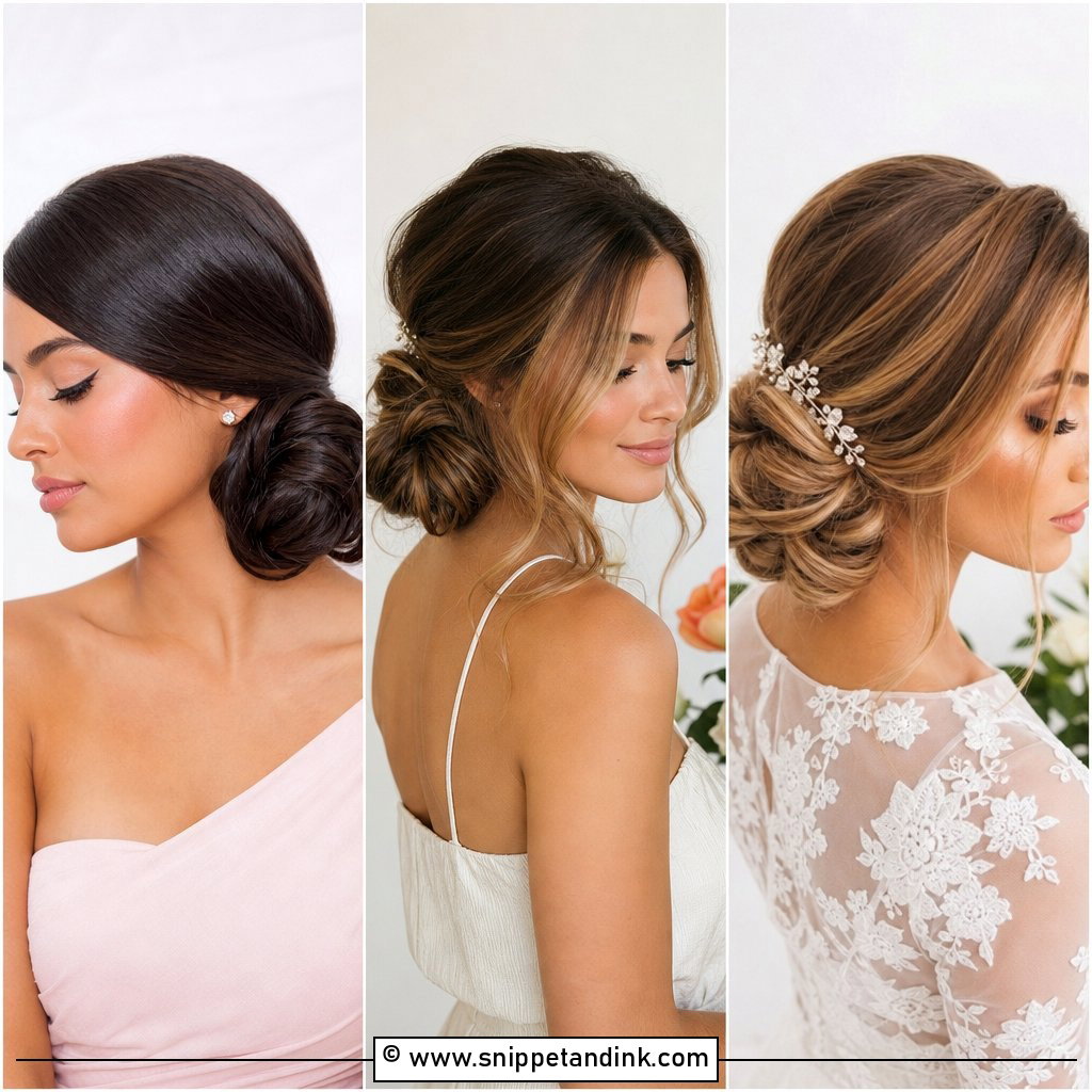 25 Side Bun Wedding Hair Ideas Elegant Styles for Brides