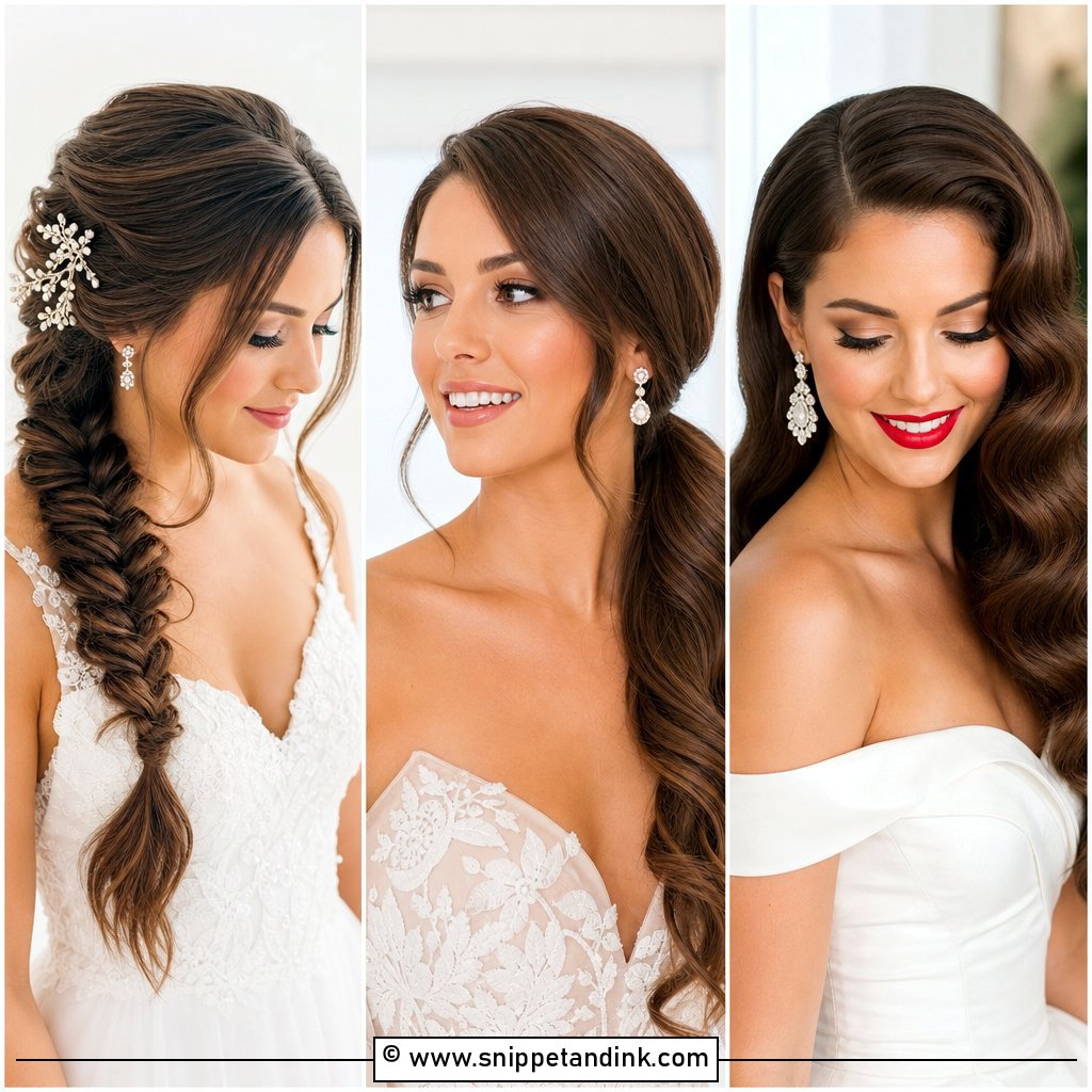 25 Side Part Wedding Hair Ideas Timeless Bridal Looks
