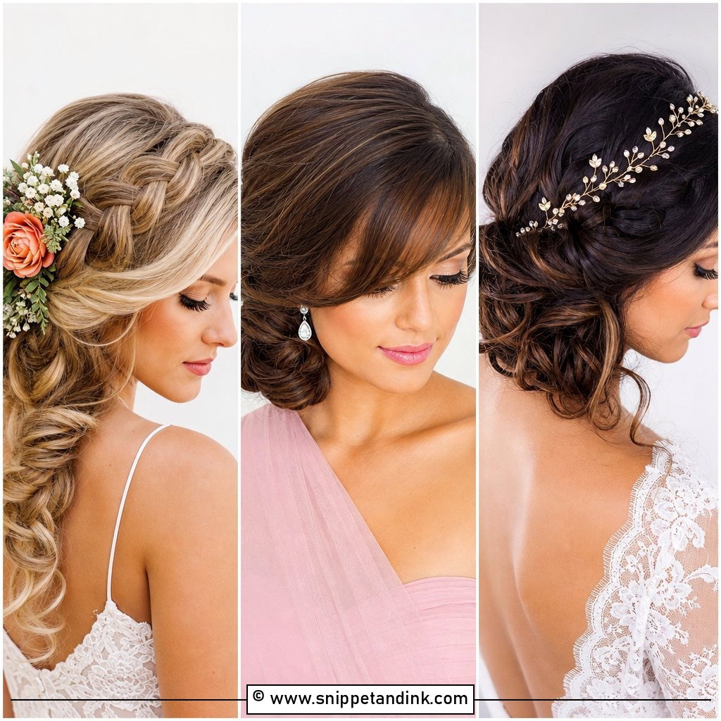 25 Side Updo Wedding Hair Ideas Romantic Bridal Styles