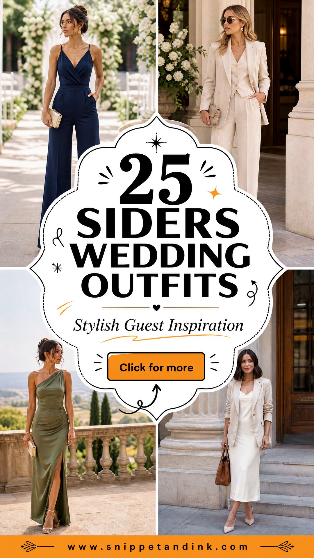 25 Siders Wedding Outfits for Stylish Guest Inspiration - 25 Siders Wedding Outfits for Stylish Guest Inspiration