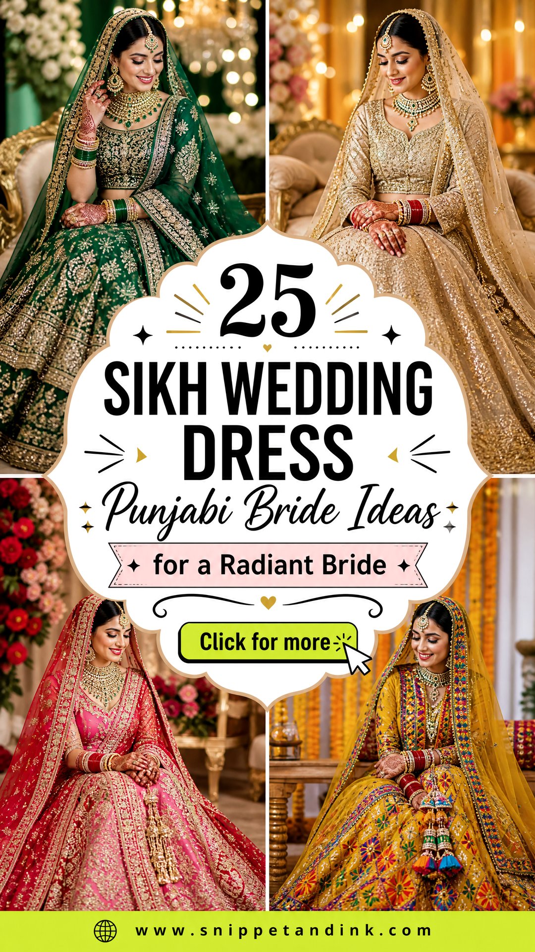 25 Sikh Wedding Dress Punjabi Bride Ideas for a Radiant Bride - 25 Sikh Wedding Dress Punjabi Bride Ideas for a Radiant Bride