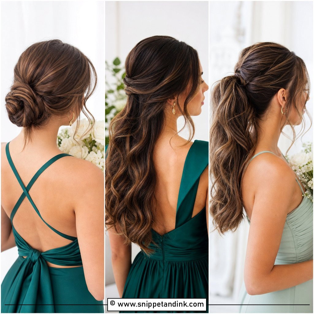 25 Simple Bridesmaid Hairdo Ideas Pretty Wedding Styles