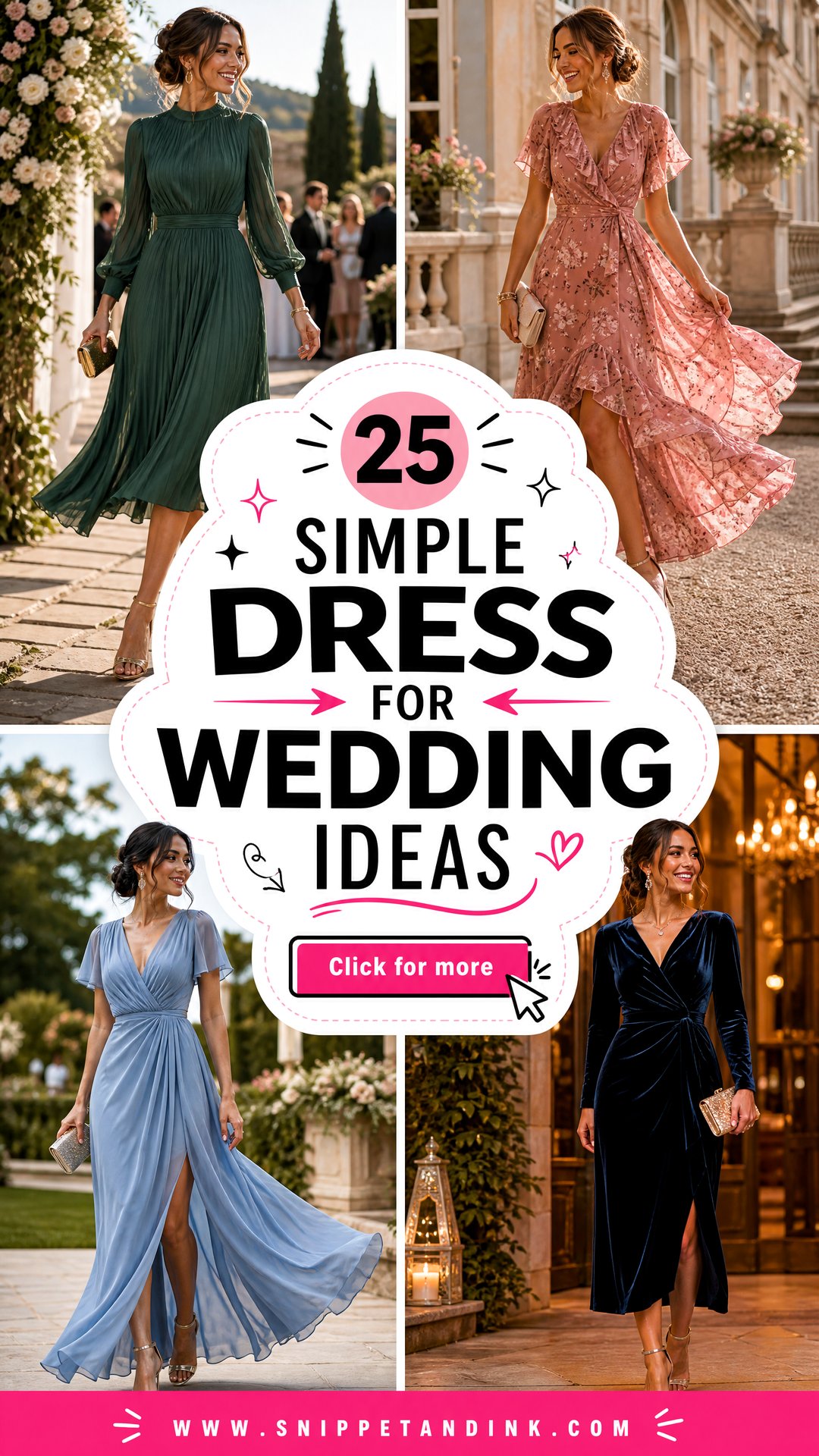 25 Simple Dress for Wedding Ideas Chic Guest Looks to Copy - 25 Simple Dress for Wedding Ideas: Chic Guest Looks to Copy
