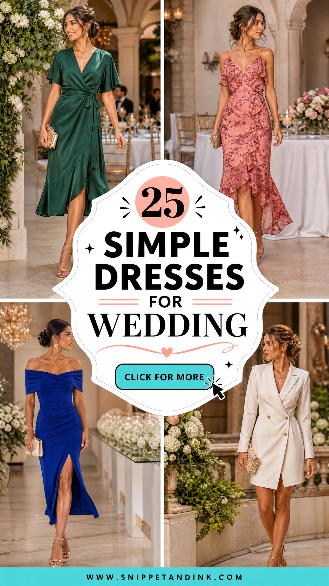 25 Simple Dresses for Wedding Elegant Guest Looks to Try - 25 Simple Dresses for Wedding: Elegant Guest Looks to Try