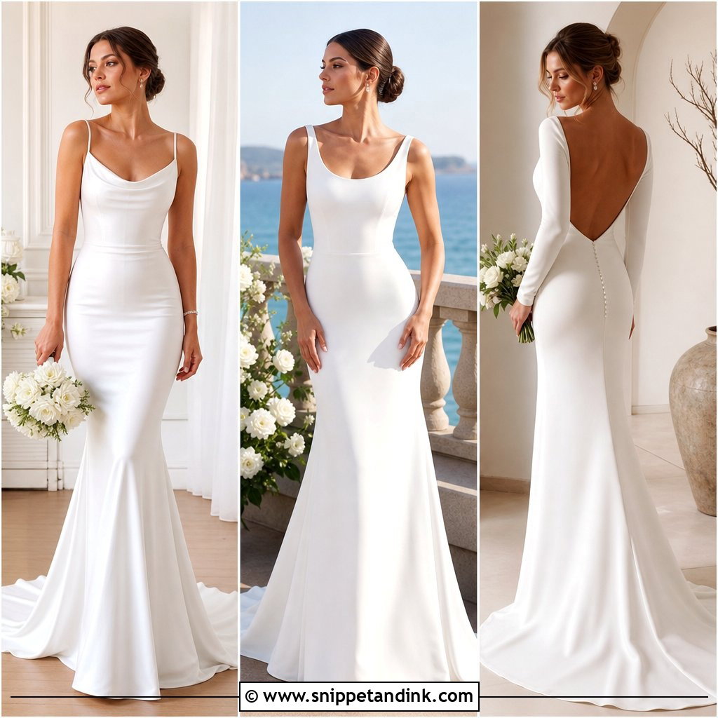 25 Simple Fitted Wedding Dress Ideas: Sleek Bridal Looks to Love
