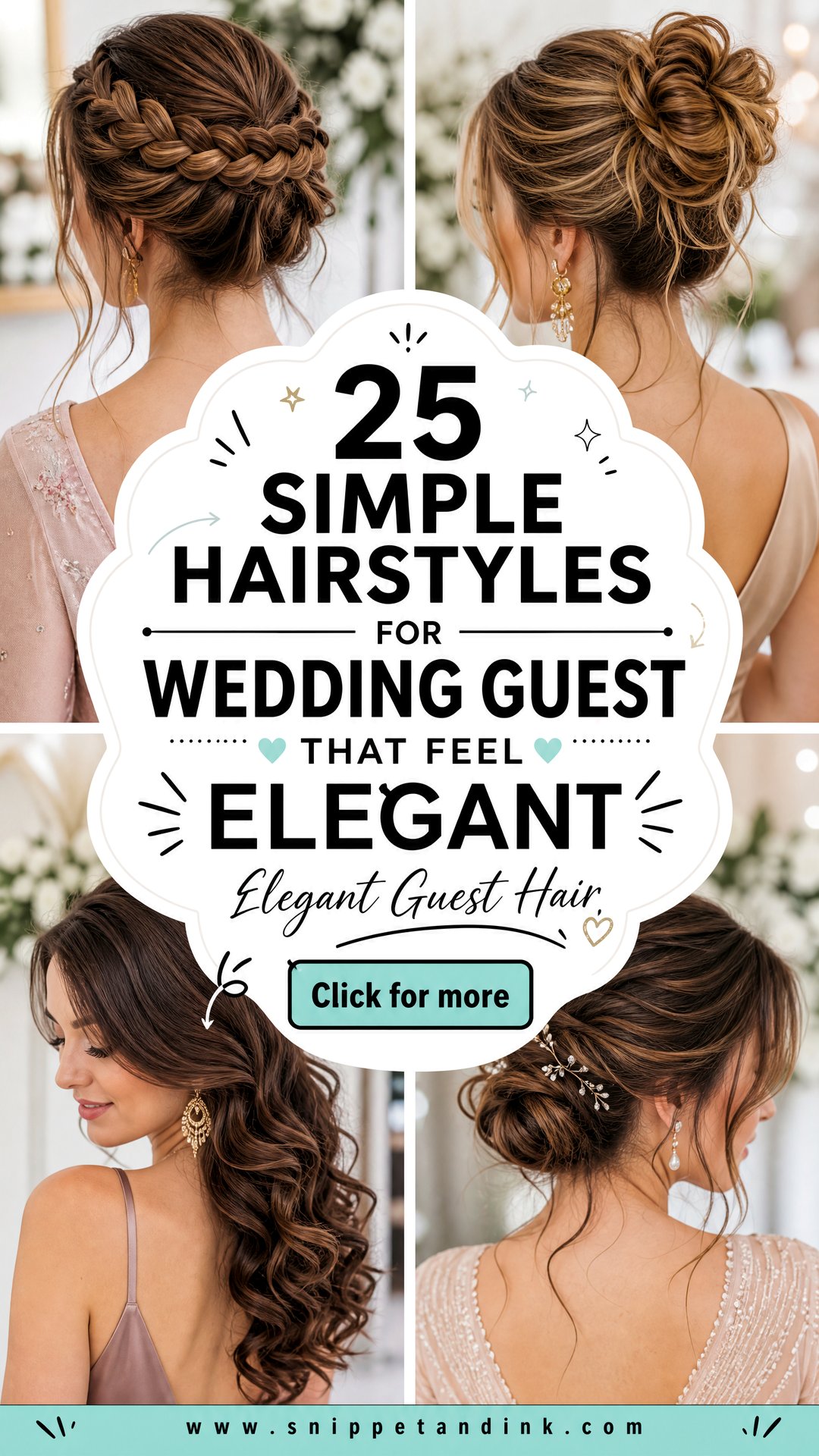 25 Simple Hairstyles for Wedding Guest That Feel Elegant - 25 Simple Hairstyles for Wedding Guest That Feel Elegant