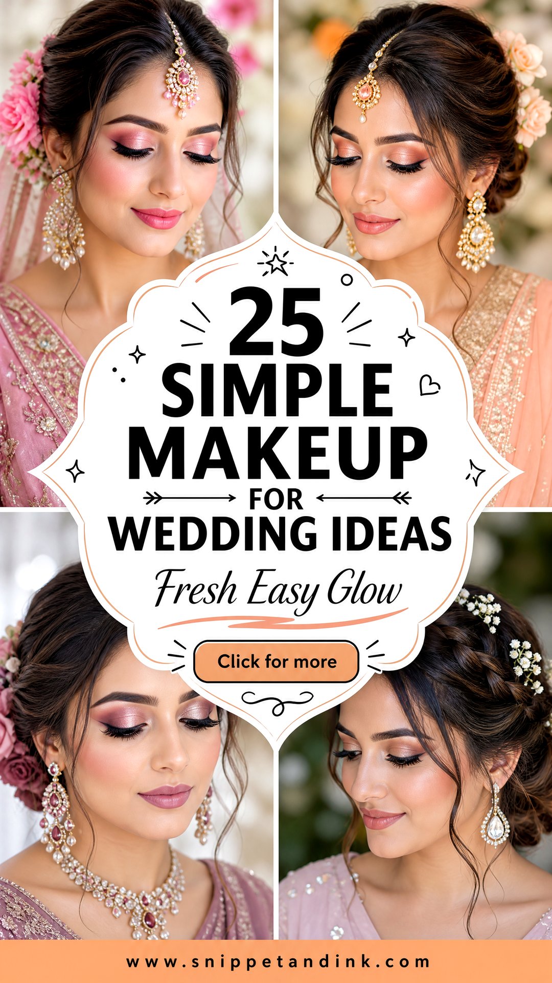 25 Simple Makeup for Wedding Ideas for a Fresh Easy Glow - 25 Simple Makeup for Wedding Ideas for a Fresh, Easy Glow