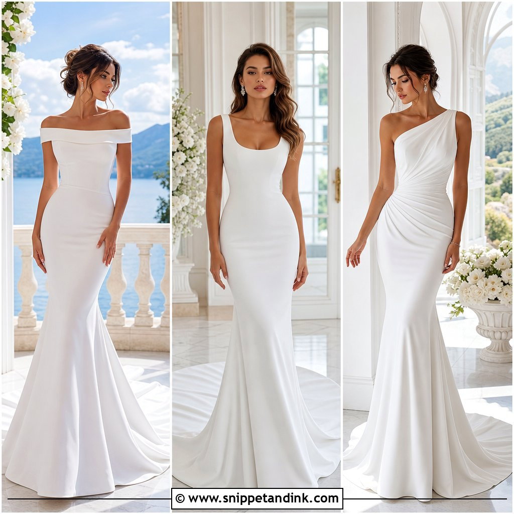 25 Simple Mermaid Wedding Dress Ideas: Sleek Bridal Looks to Love