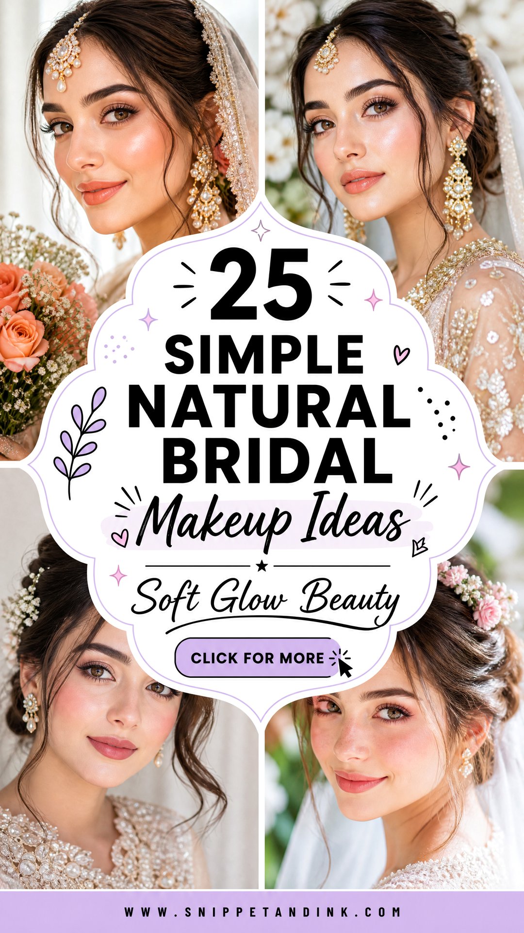 25 Simple Natural Bridal Makeup Ideas for a Soft Glow - 25 Simple Natural Bridal Makeup Ideas for a Soft Glow