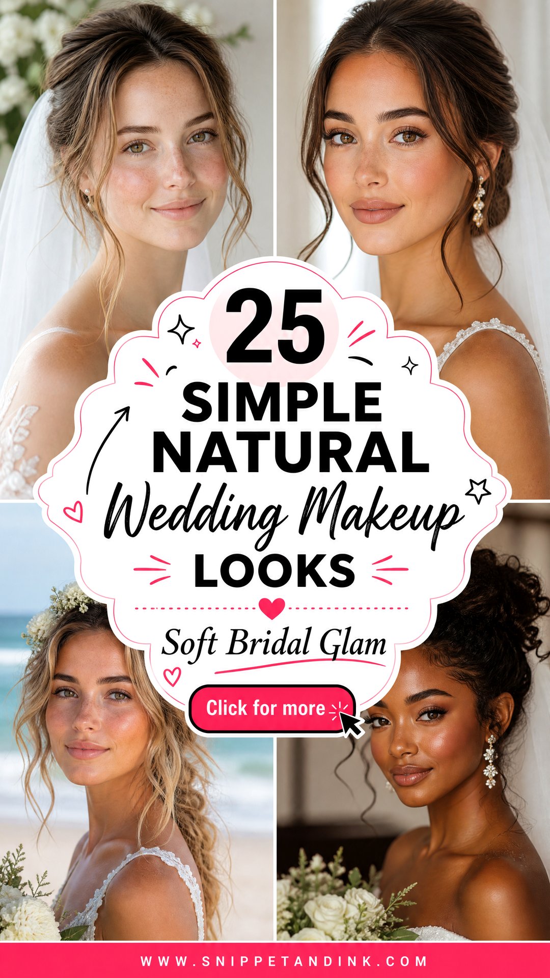 25 Simple Natural Wedding Makeup Looks for Soft Bridal Glam - 25 Simple Natural Wedding Makeup Looks for Soft Bridal Glam