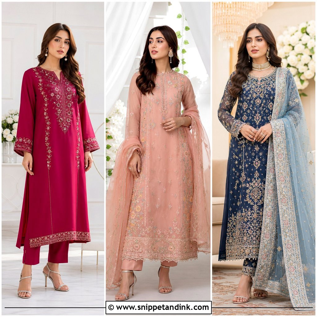 25 Simple Pakistani Wedding Dresses Elegant Styles Brides Love