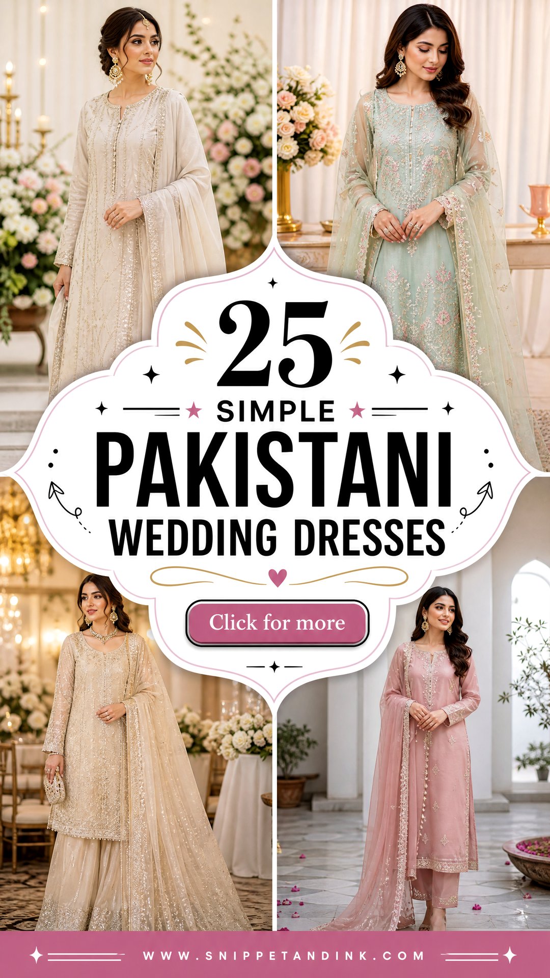 25 Simple Pakistani Wedding Dresses Elegant Styles Brides Love - 25 Simple Pakistani Wedding Dresses: Elegant Styles Brides Love