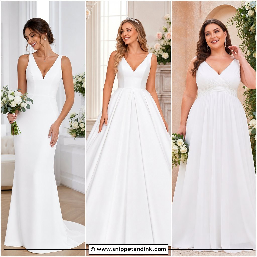 25 Simple Wedding Gown Ideas