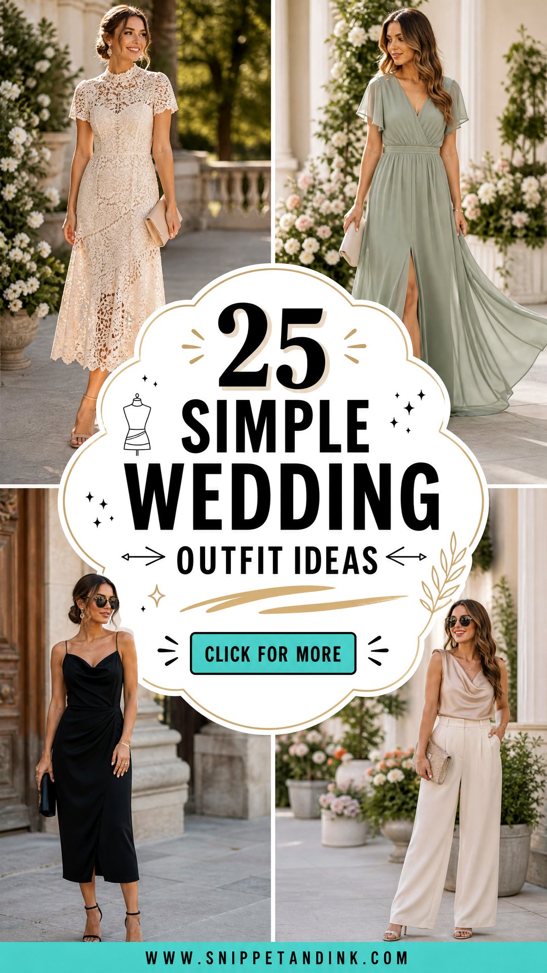 25 Simple Wedding Outfit Ideas Chic Looks for Every Celebration - 25 Simple Wedding Outfit Ideas: Chic Looks for Every Celebration