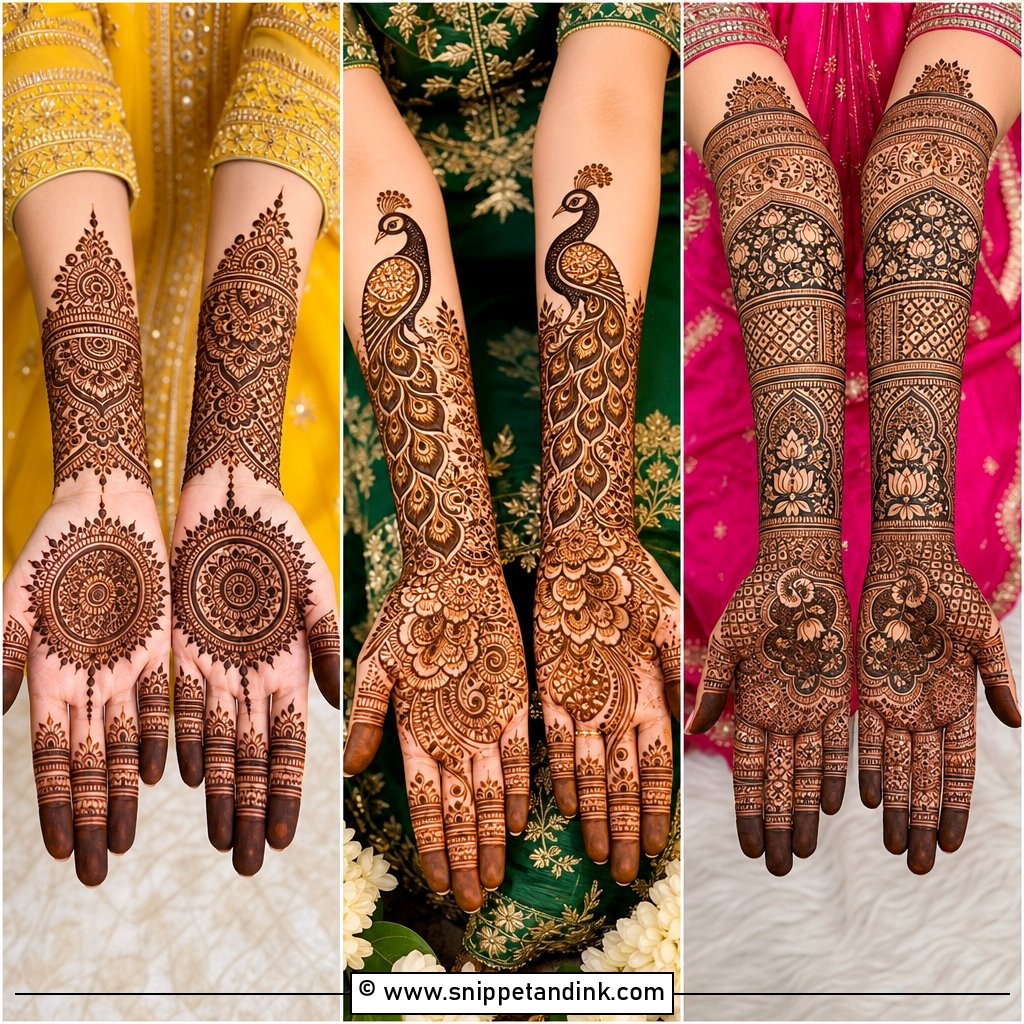 25 Sister Wedding Mehndi Design Ideas for Stunning Bridal Moments