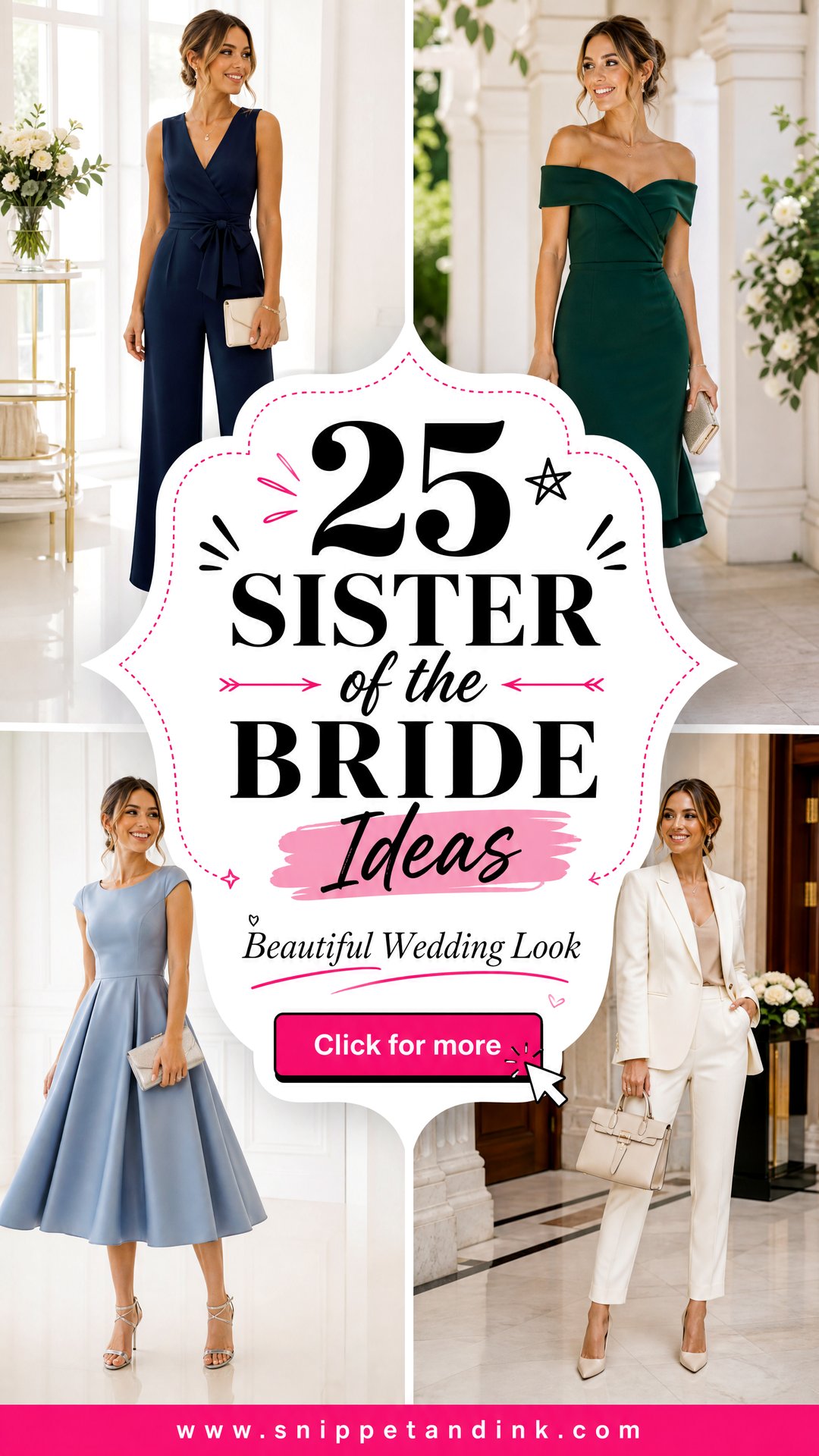 25 Sister of the Bride Ideas for a Beautiful Wedding Look - 25 Sister of the Bride Ideas for a Beautiful Wedding Look