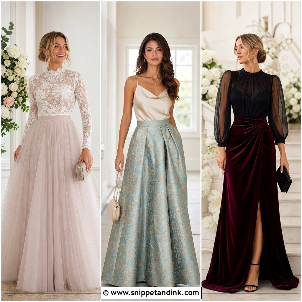 25 Skirt and Top for Wedding Ideas: Elegant Looks for Every Guest