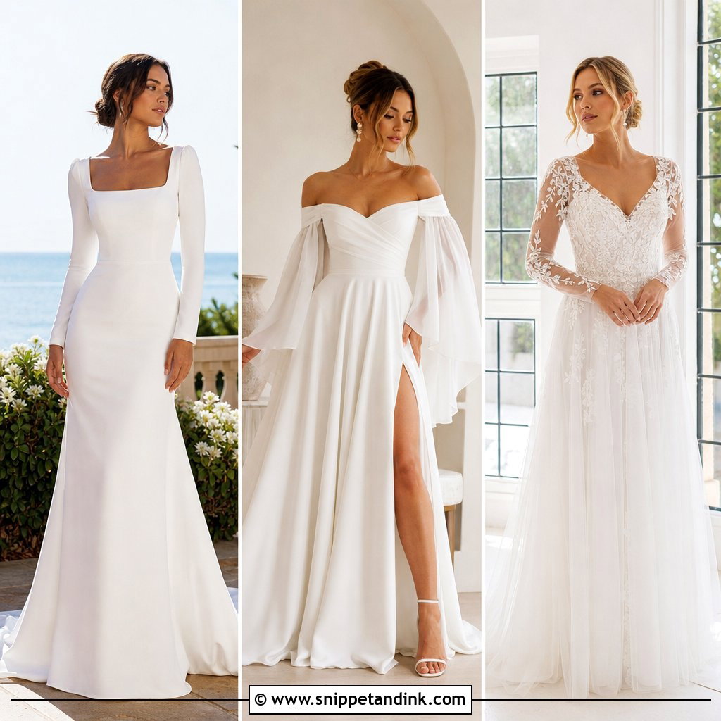 25 Sleeved Wedding Dress Ideas