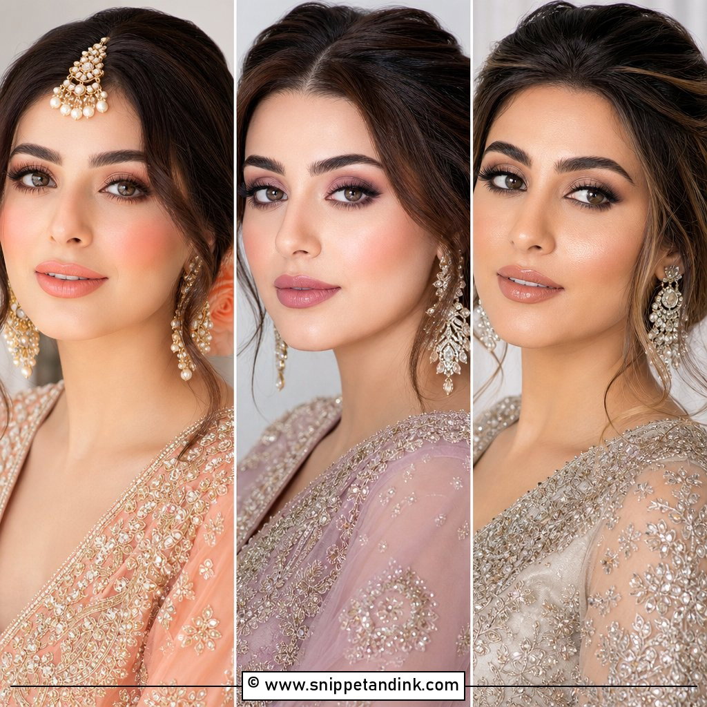 25 Soft Glam Bridal Makeup for Green Eyes That Shine