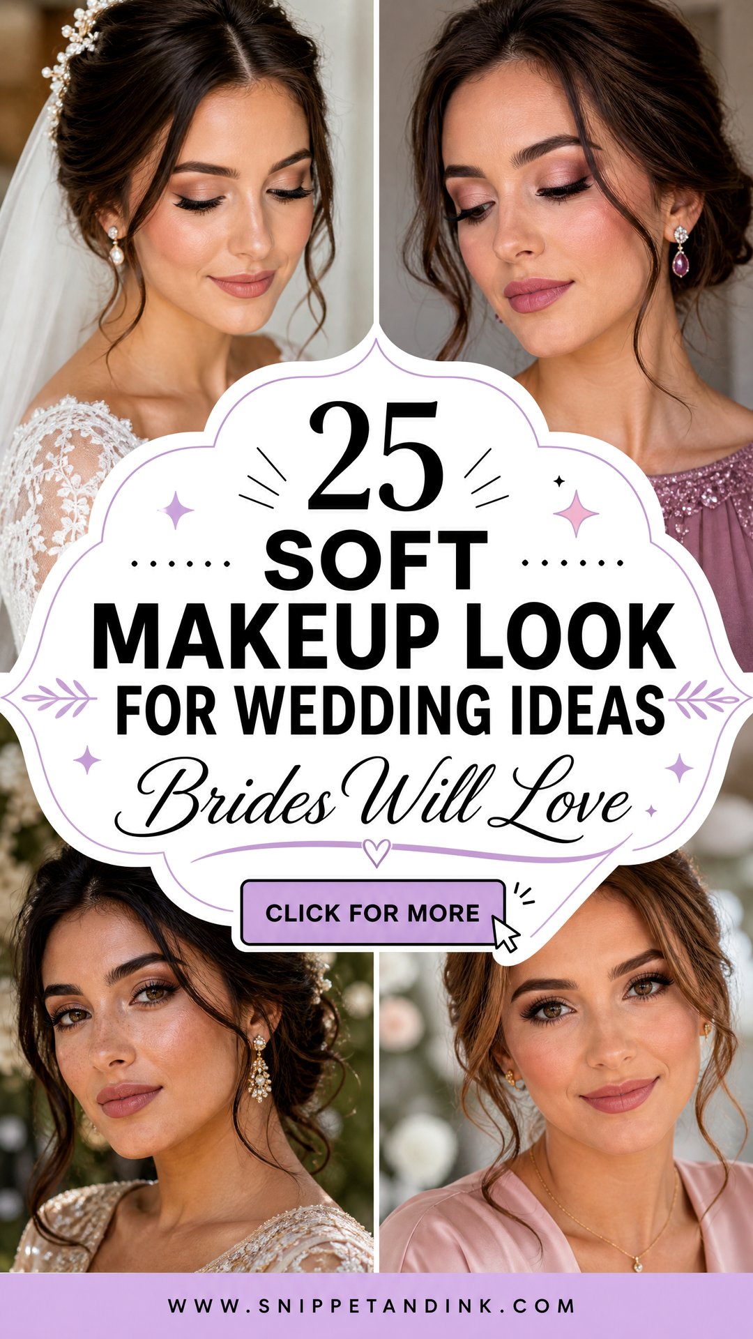 25 Soft Makeup Look for Wedding Ideas Brides Will Love - 25 Soft Makeup Look for Wedding Ideas Brides Will Love