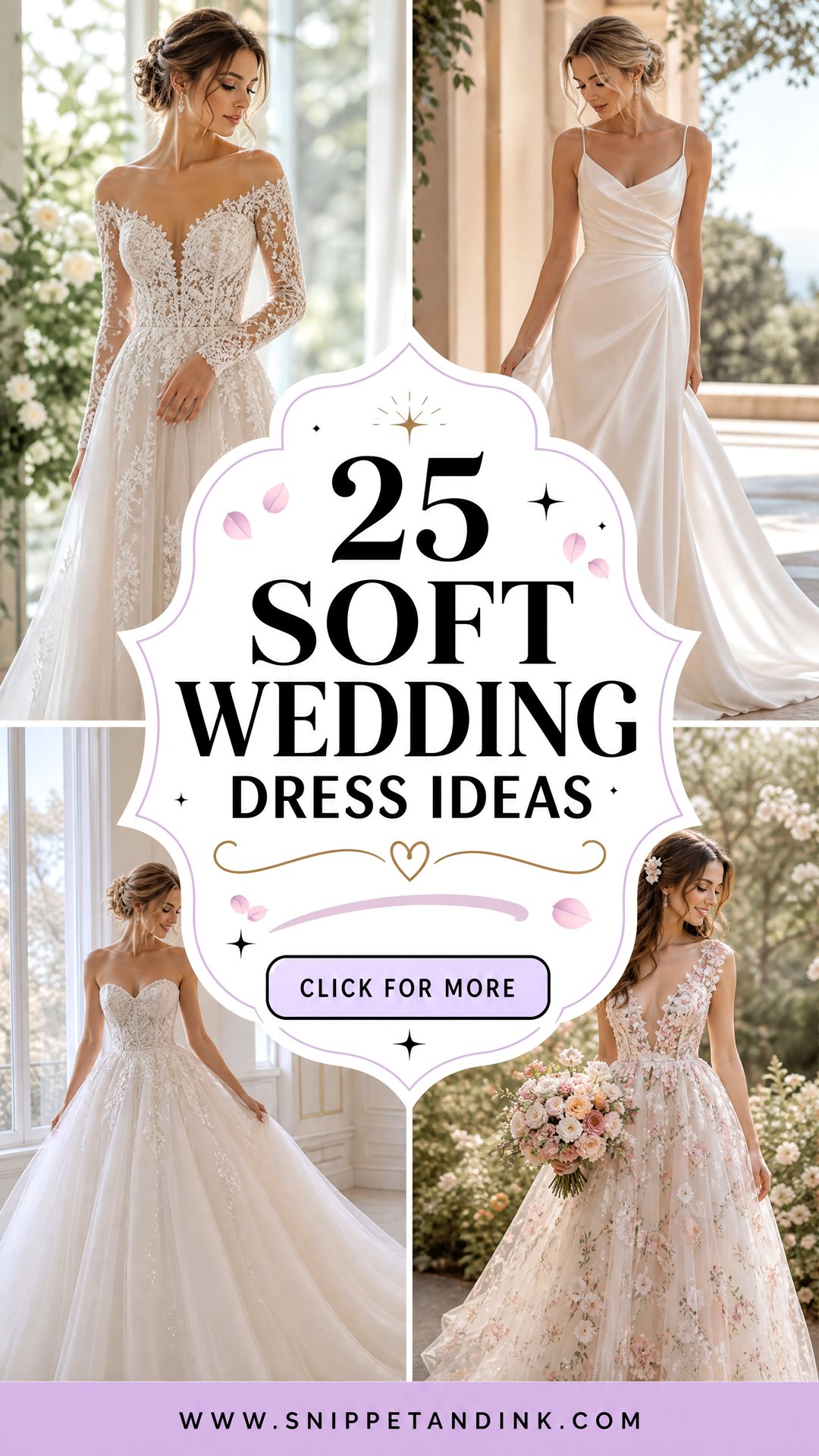 25 Soft Wedding Dress Ideas Romantic Styles for Dreamy Brides - 25 Soft Wedding Dress Ideas: Romantic Styles for Dreamy Brides
