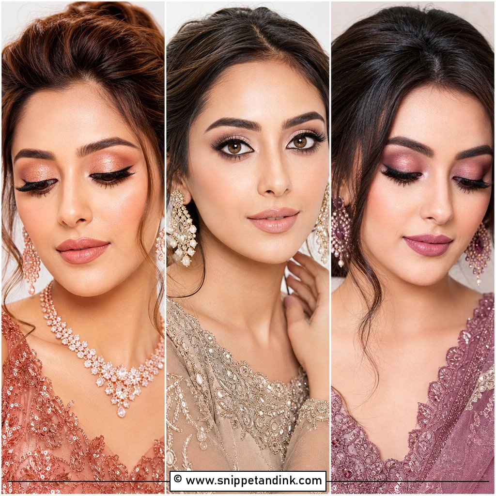 25 Soft Wedding Makeup for Brown Eyes to Glow