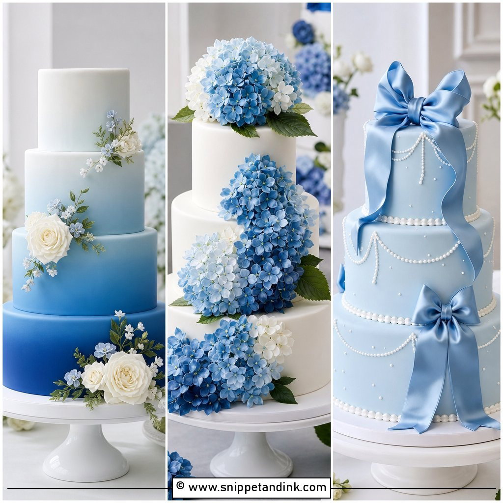25 Something Blue Cake Ideas to Charm Guests Beautifully
