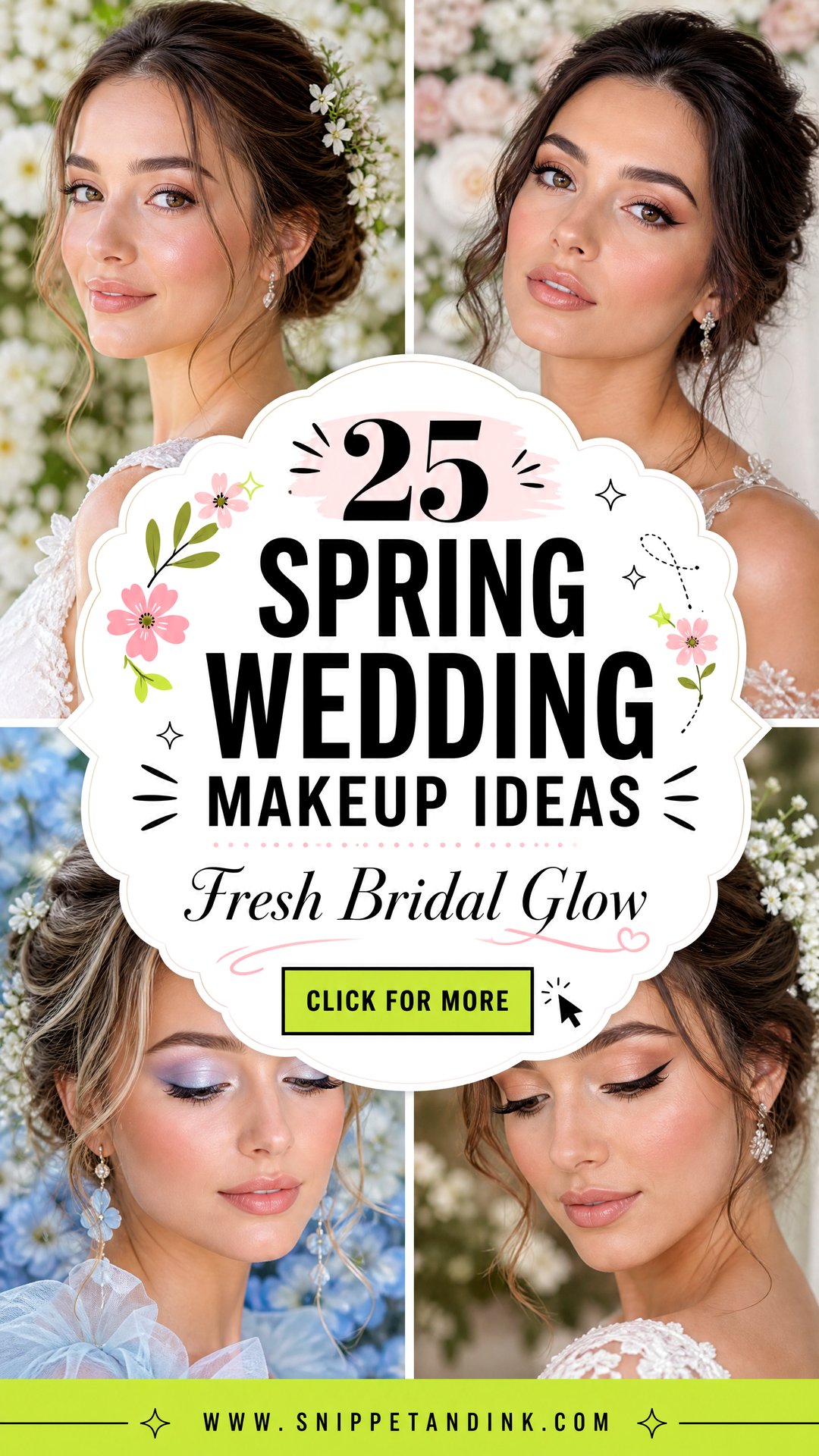 25 Spring Wedding Makeup Ideas For A Fresh Bridal Glow - 25 Spring Wedding Makeup Ideas For A Fresh Bridal Glow