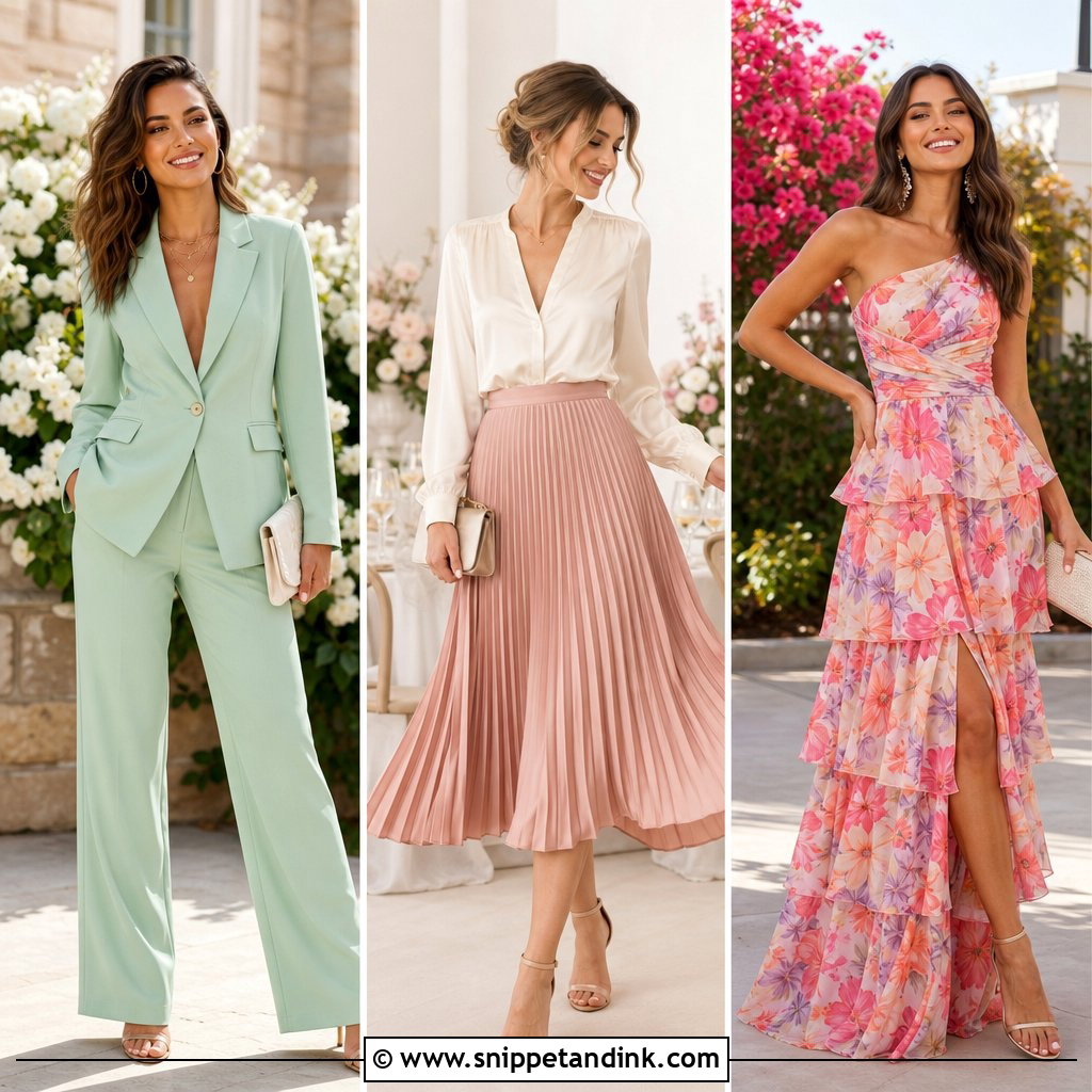 25 Spring Wedding Outfit Ideas: Fresh Guest Looks This Season
