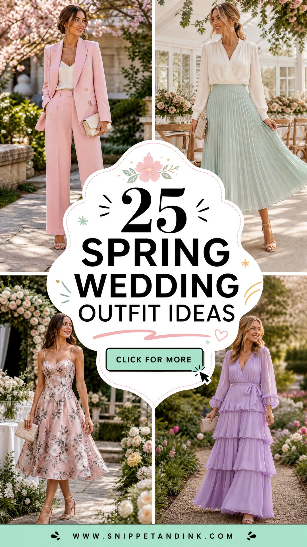 25 Spring Wedding Outfit Ideas Fresh Guest Looks This Season - 25 Spring Wedding Outfit Ideas: Fresh Guest Looks This Season
