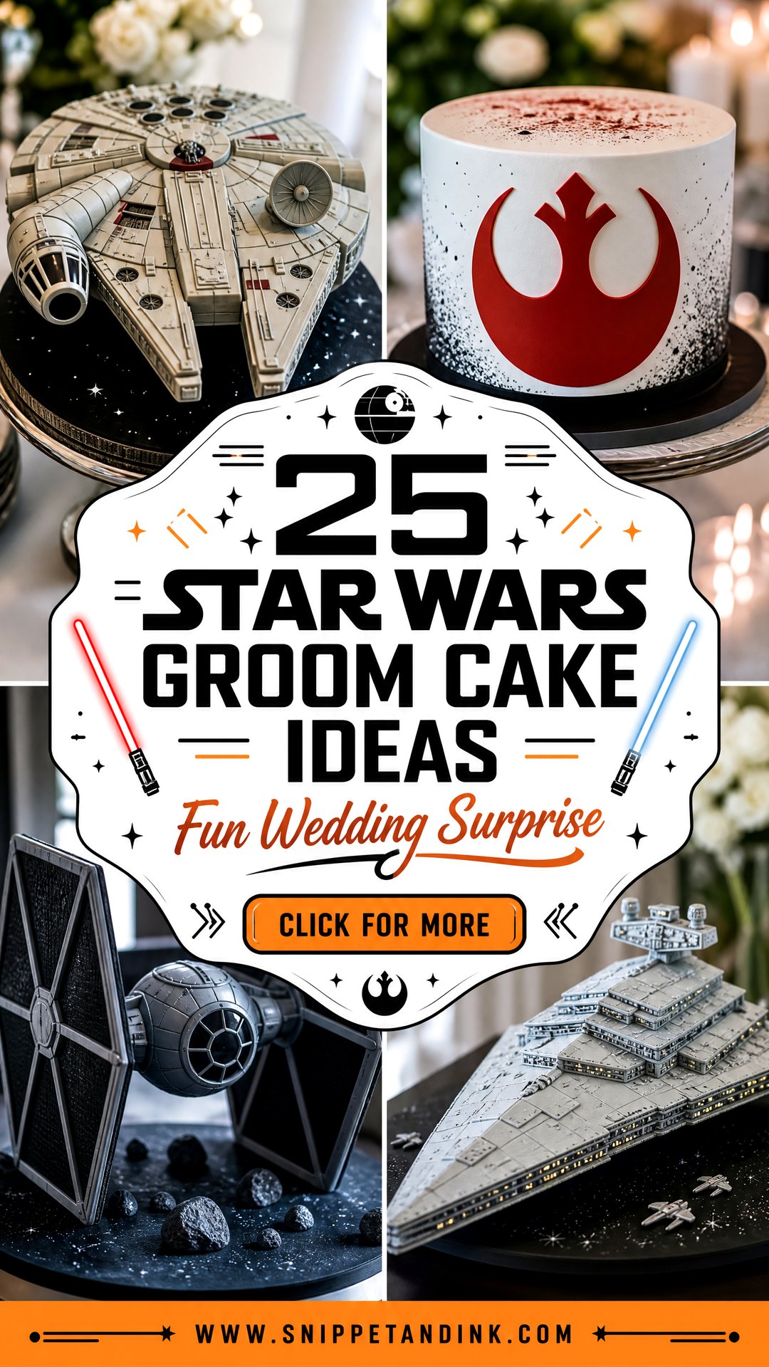 25 Star Wars Groom Cake Ideas For A Fun Wedding Surprise - 25 Star Wars Groom Cake Ideas For A Fun Wedding Surprise