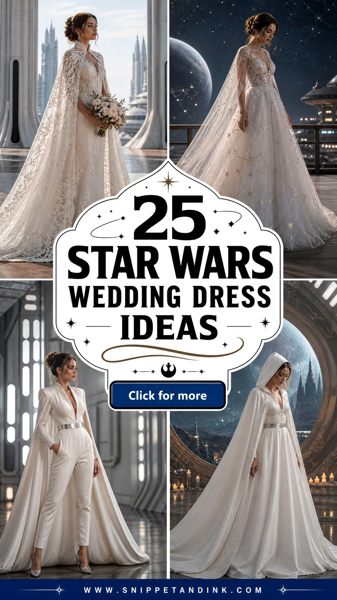 25 Star Wars Wedding Dress Ideas Galactic Bridal Looks - 25 Star Wars Wedding Dress Ideas: Galactic Bridal Looks