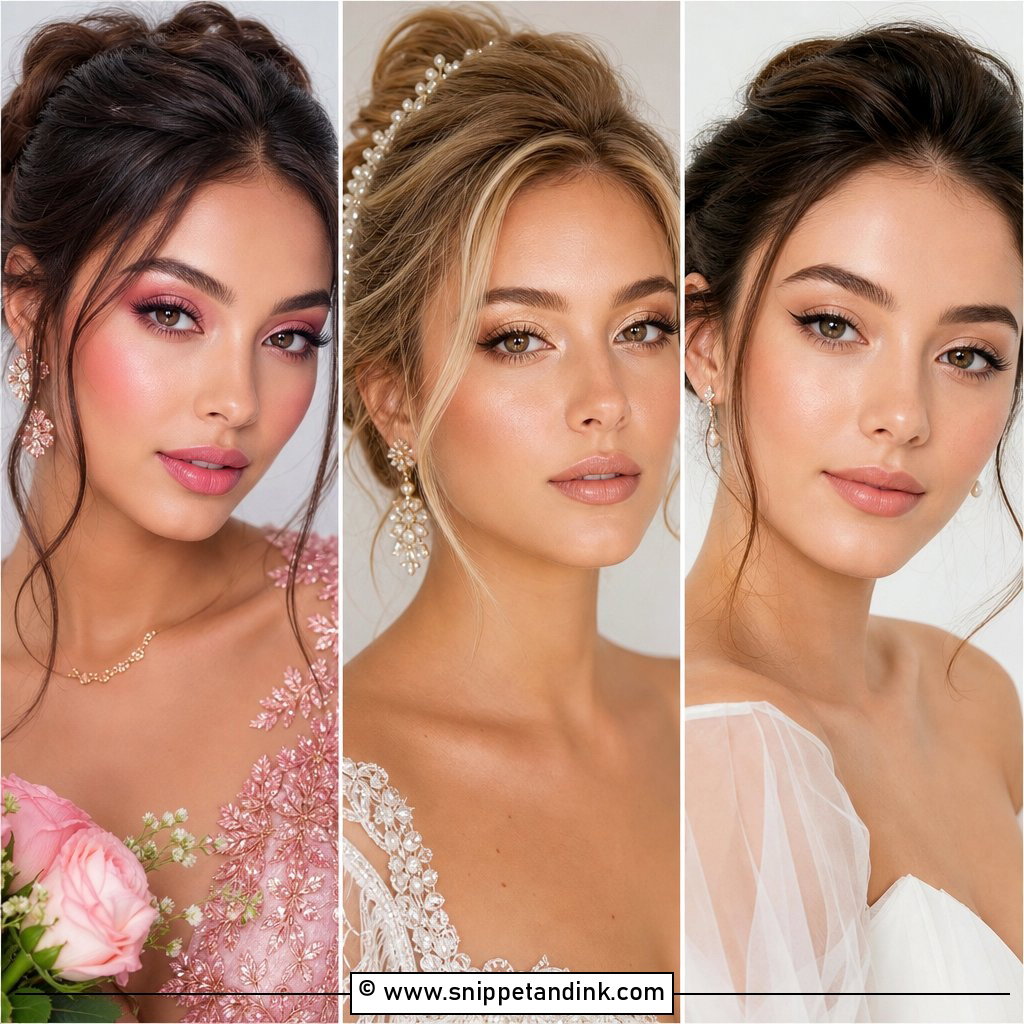 25 Subtle Wedding Makeup Ideas for Soft Romantic Beauty