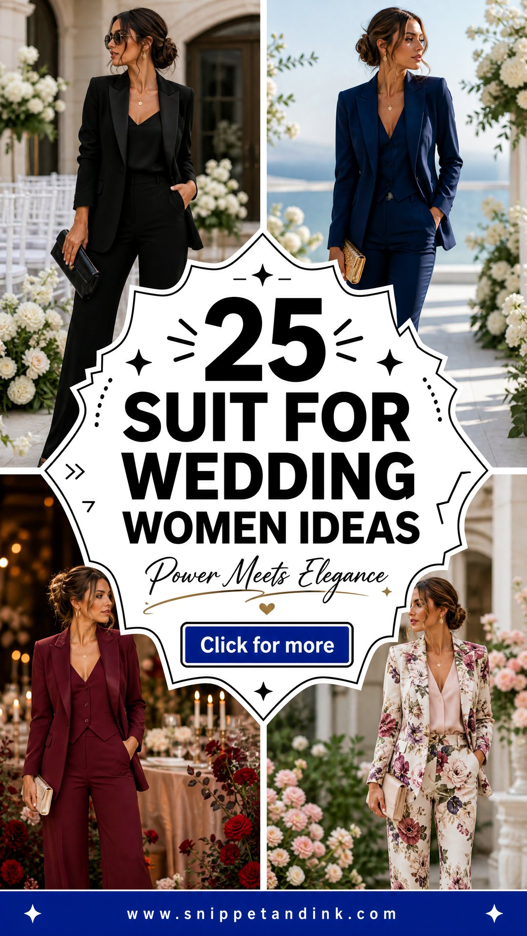 25 Suit for Wedding Women Ideas for a Powerful Chic Look - 25 Suit for Wedding Women Ideas for a Powerful Chic Look