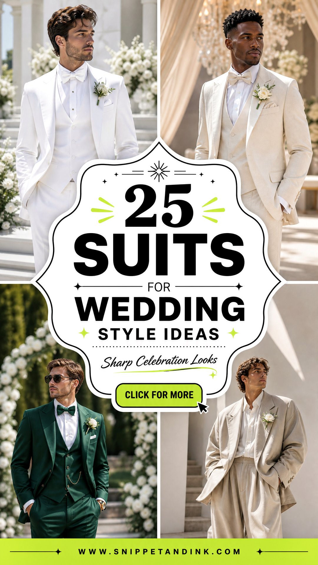 25 Suits for Wedding Style Ideas for a Sharp Celebration - 25 Suits for Wedding Style Ideas for a Sharp Celebration