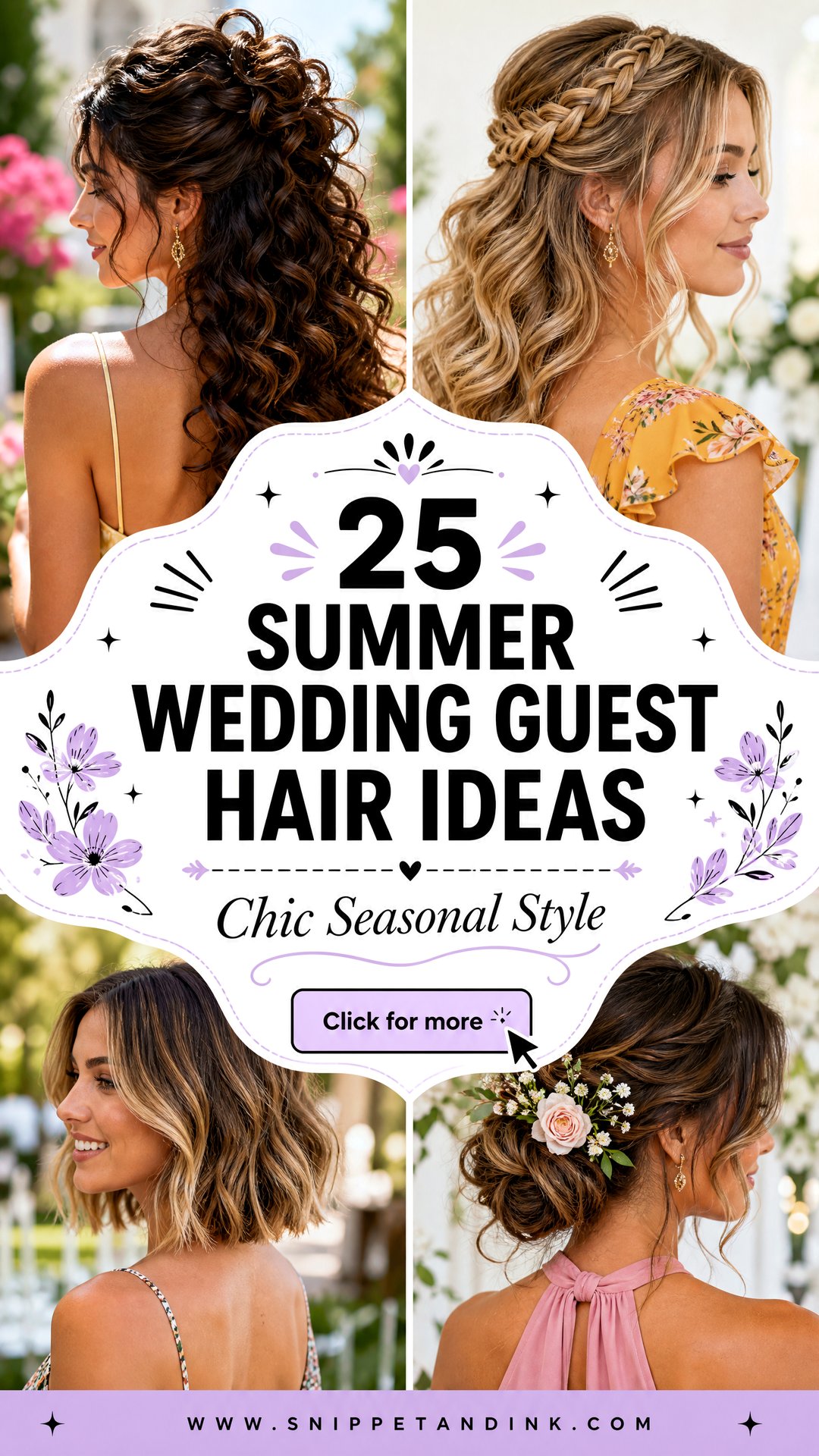 25 Summer Wedding Guest Hair Ideas for Chic Seasonal Style - 25 Summer Wedding Guest Hair Ideas for Chic Seasonal Style