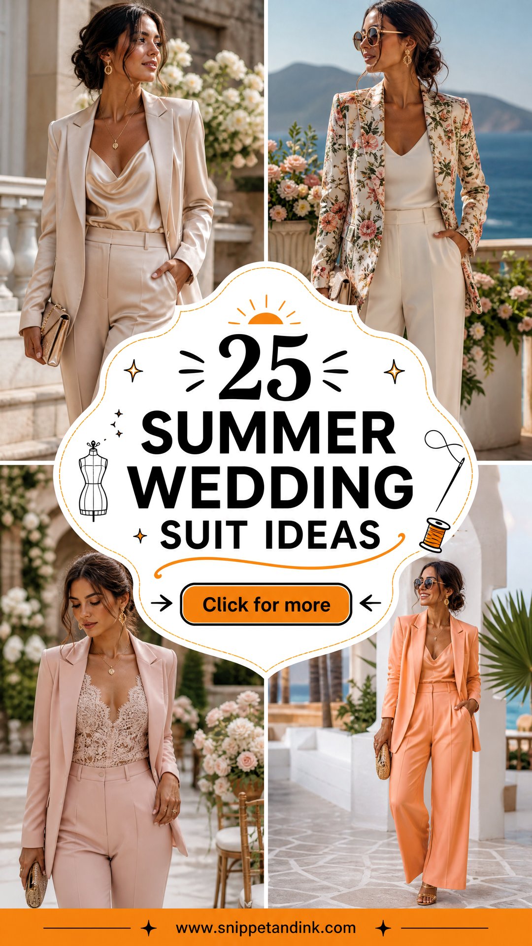 25 Summer Wedding Suit Ideas for a Sharp Warm-Weather Look - 25 Summer Wedding Suit Ideas for a Sharp Warm-Weather Look