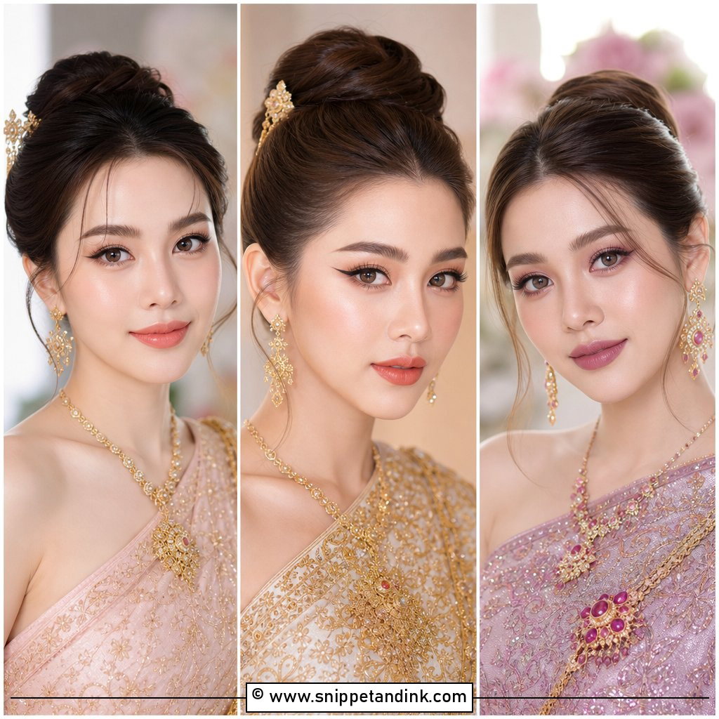25 Thai Bridal Makeup Ideas for Radiant Wedding Beauty