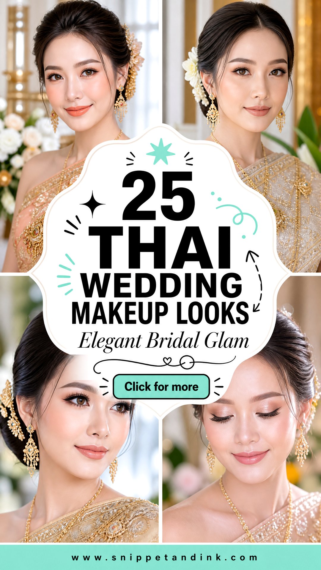 25 Thai Wedding Makeup Looks for Elegant Bridal Glam - 25 Thai Wedding Makeup Looks for Elegant Bridal Glam
