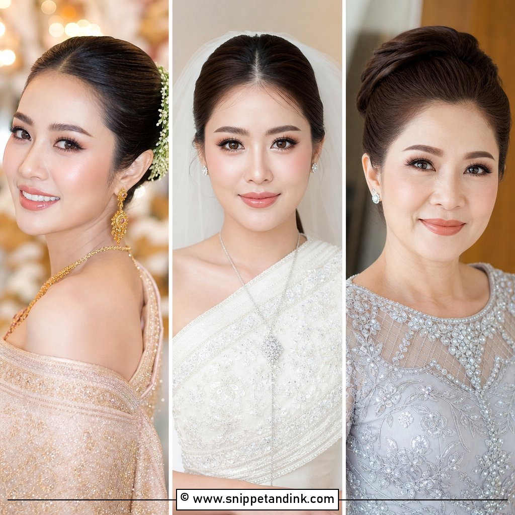 25 Thailand Wedding Makeup Look Ideas for Destination Brides