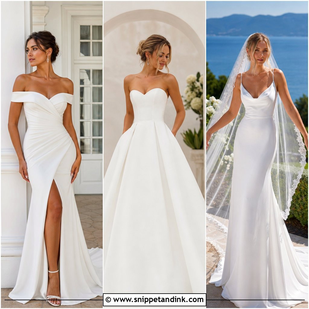 25 Timeless Wedding Gown Ideas for a Graceful Bridal Look