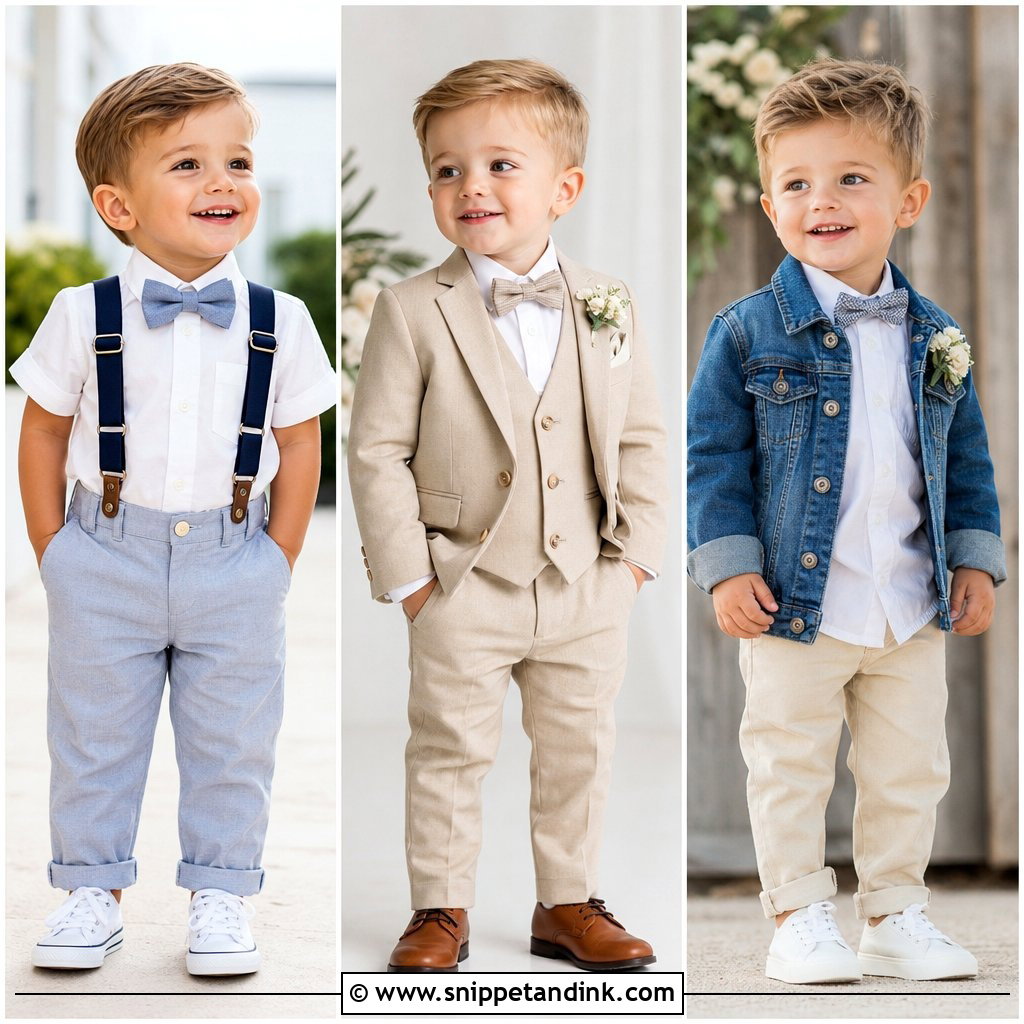 25 Toddler Boy Wedding Outfit Ideas for Adorable Little Guests
